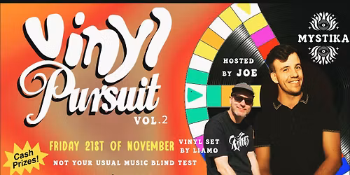 VINYL PURSUIT Vol.2: MUSIC TRIVIA X VINYL PARTY