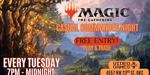 VG+ Casual Commander Nights 