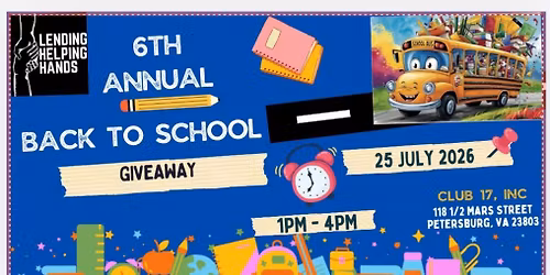 6th Annual Back to School