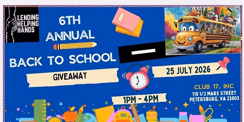 6th Annual Back to School