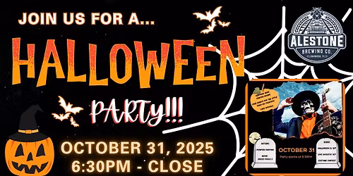 Halloween Party @ Alestone Brewing Co.!