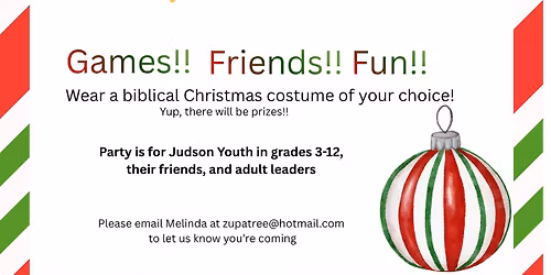 Judson Youth Christmas Party