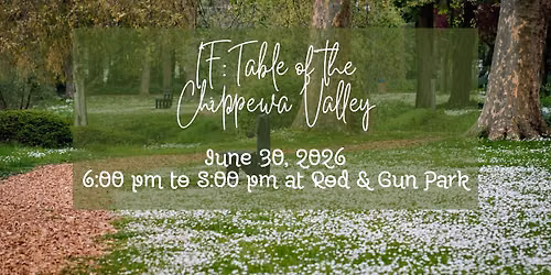 June IF:Table of the Chippewa Valley