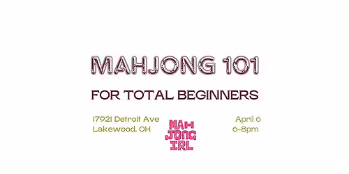 Mahjong 101: For Total Beginners