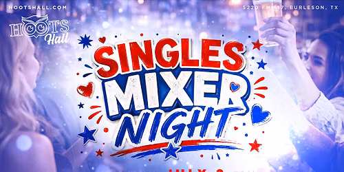 Singles Mixer Night at Hoots Hall 