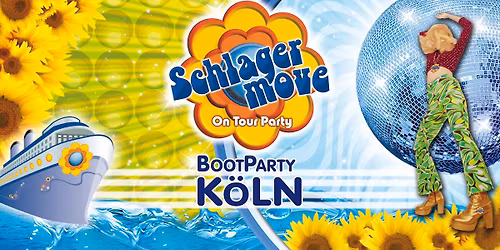 K\u00f6ln: Schlagermove Bootparty