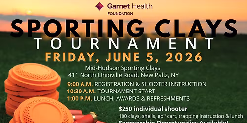 Garnet Health Foundation - Sporting Clays Tournament