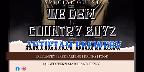 We Dem Country Boyz live at Antietam Brewery 