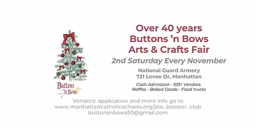 46th Annual Buttons \u2018n Bows Arts and Crafts Fair