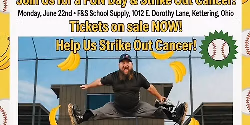 Strike Out Cancer for Kaitlyn \ud83d\udc9c | Meet & Greet with Vince the Dancing Umpire