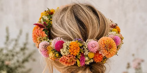 DIY Fresh Flower Crowns at Finley Farms