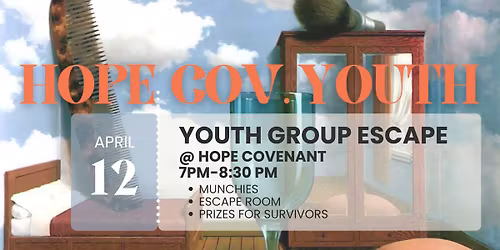 Youth Group - Escape Room
