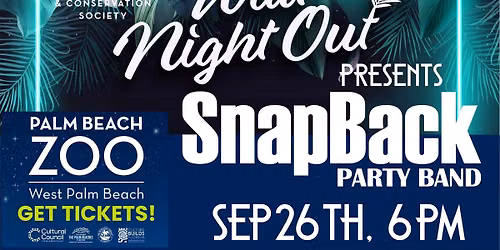 SnapBack Rocking the PB Zoo wild night party