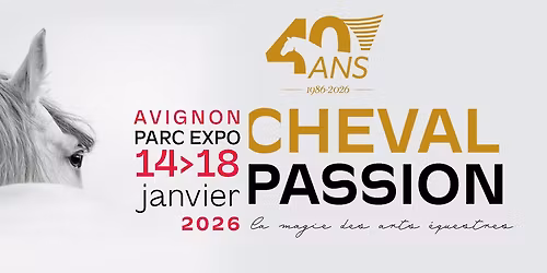 Cheval Passion 2026 - 40\u00e8me \u00e9dition