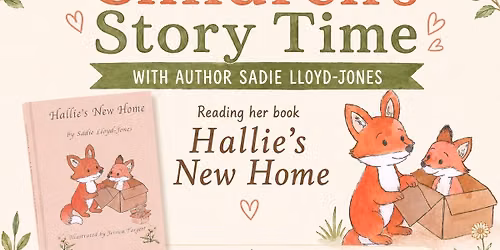 Story Time with Author Sadie Lloyd-Jones