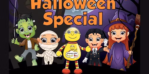 Halloween Special with Phonics with Robot Reg