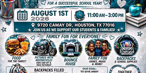 Back to School drive