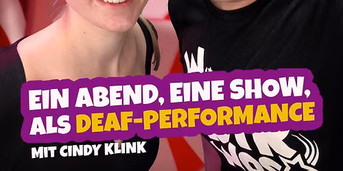 W\u00dcNSCH DIR WAS! \u2013 Live in Geb\u00e4rdensprache (K\u00f6ln)