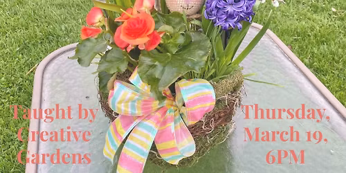 Spring Basket of Blooms