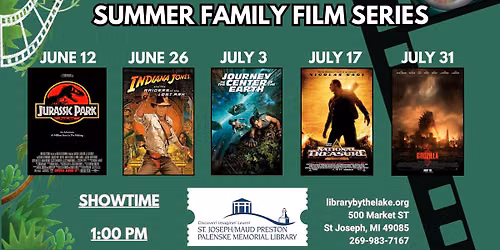 Summer Family Film Series at the Library: Raiders of the Lost Ark