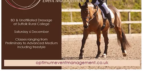 British Dressage & Unaffiliated Dressage - Preliminary to Advanced Medium