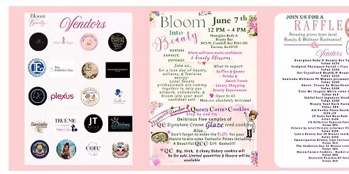 Bloom into Beauty: Luxe Wellness \/Beauty Market & Raffle 