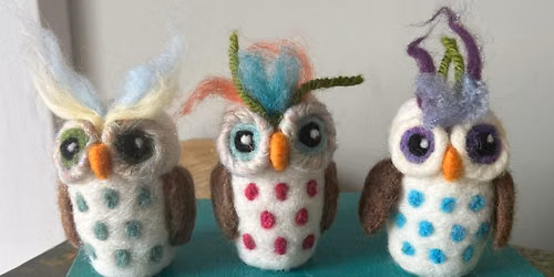 Needle Felting (with the Alpacas)