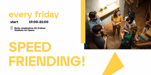 Speed Friending at Stakkato Art Space