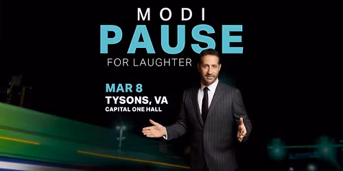 Modi - Pause for Laughter at Funny Bone - Liberty