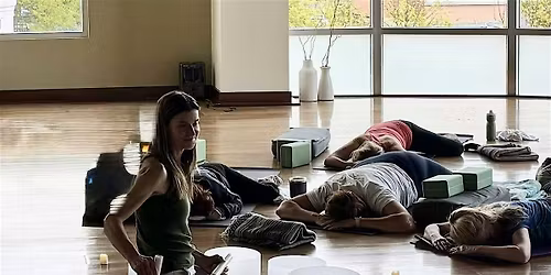 Yoga Sound Bath RVA at James River Cellars