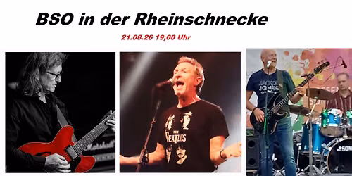 BSO spielt am 21.08.26 im Biergarten der Rheinschnecke Kehl