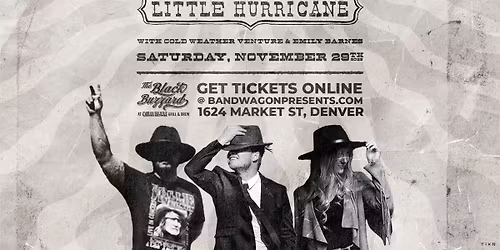  little hurricane, Cold Weather Venture, Emily Barnes at The Black Buzzard