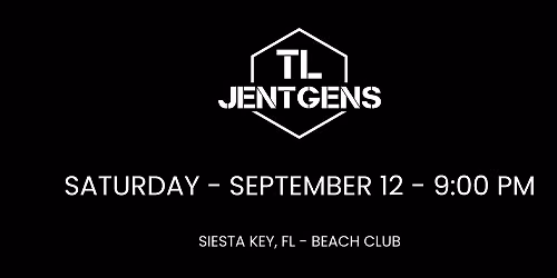 TL JENTGENS - SIESTA KEY, FL - BEACH CLUB