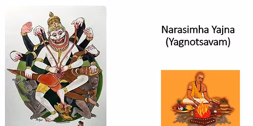 Yajnotsavam - Narasimha Homa (Havan\/Yajna) (Veg Dinner Included)