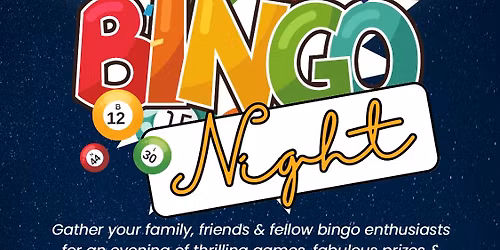 Lucky Bingo Night-hosted by NBT Veterans' Committee