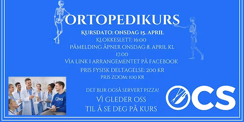 Ortopedikurs med OCS 