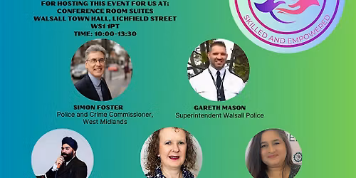 Mental health and domestic abuse awareness conference.