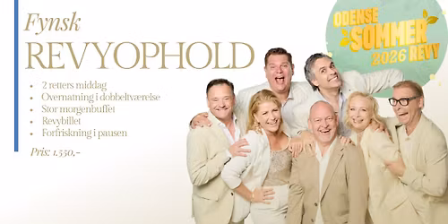 Ophold: Sommerrevy i Odense \ud83c\udfad