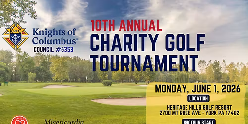 Knights of Columbus, Council #6353 East York 10th Annual  Charity Golf Tournament