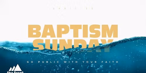Baptism Sunday