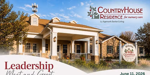 Leadership Meet & Greet at CountryHouse Lincoln (84th & Pine Lake)