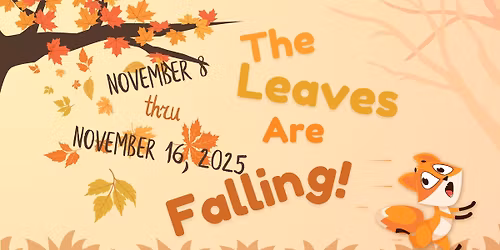 Theatre for the Very Young: The Leaves Are Falling