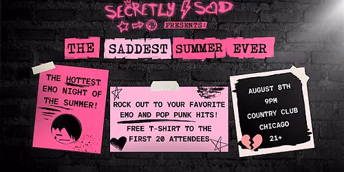 The Saddest Summer Ever!- An Emo Dance Party