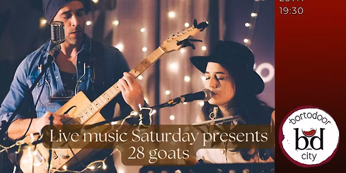 live music Saturdays presents 28 goats
