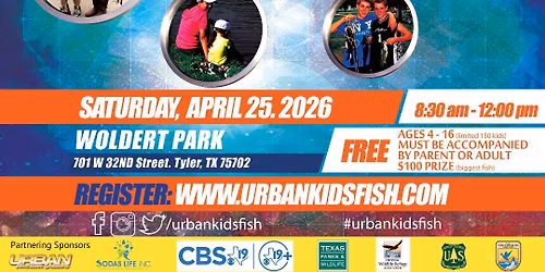Urban Kids Fishing Derby Tyler Texas