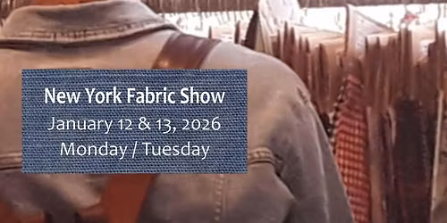 New York Fabric Show January 2026