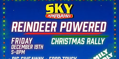 Reindeer Powered Christmas \ud83c\udf84 Rally