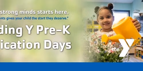 Pre-K Counts Application Day Reading YMCA | FREE YMCA Pre-K Help