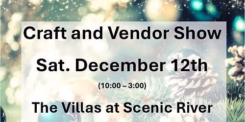 December Craft and Vendor Show