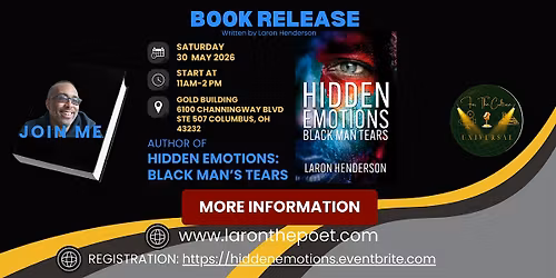 HIDDEN EMOTIONS: BLACK MAN'S TEARS BOOK RELEASE